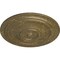 Ekena Millwork Traditional Ceiling Medallion (Canopies up to 8 1/4"), 31 1/2"OD x 2 1/2"P, Mississippi Mud Crackle CM31TRMMC - alternate 4
